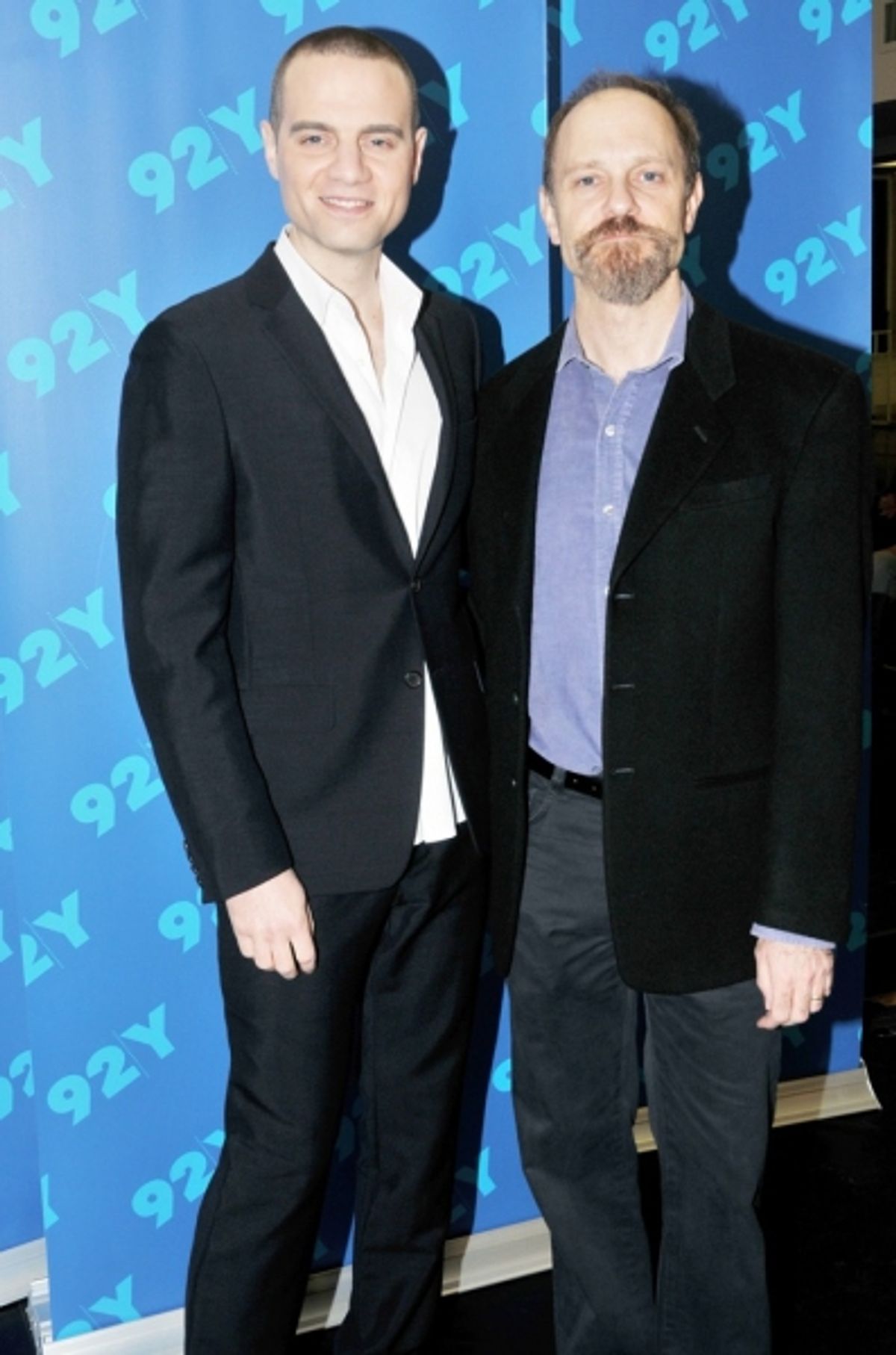 Jordan Roth and David Hyde Pierce at 